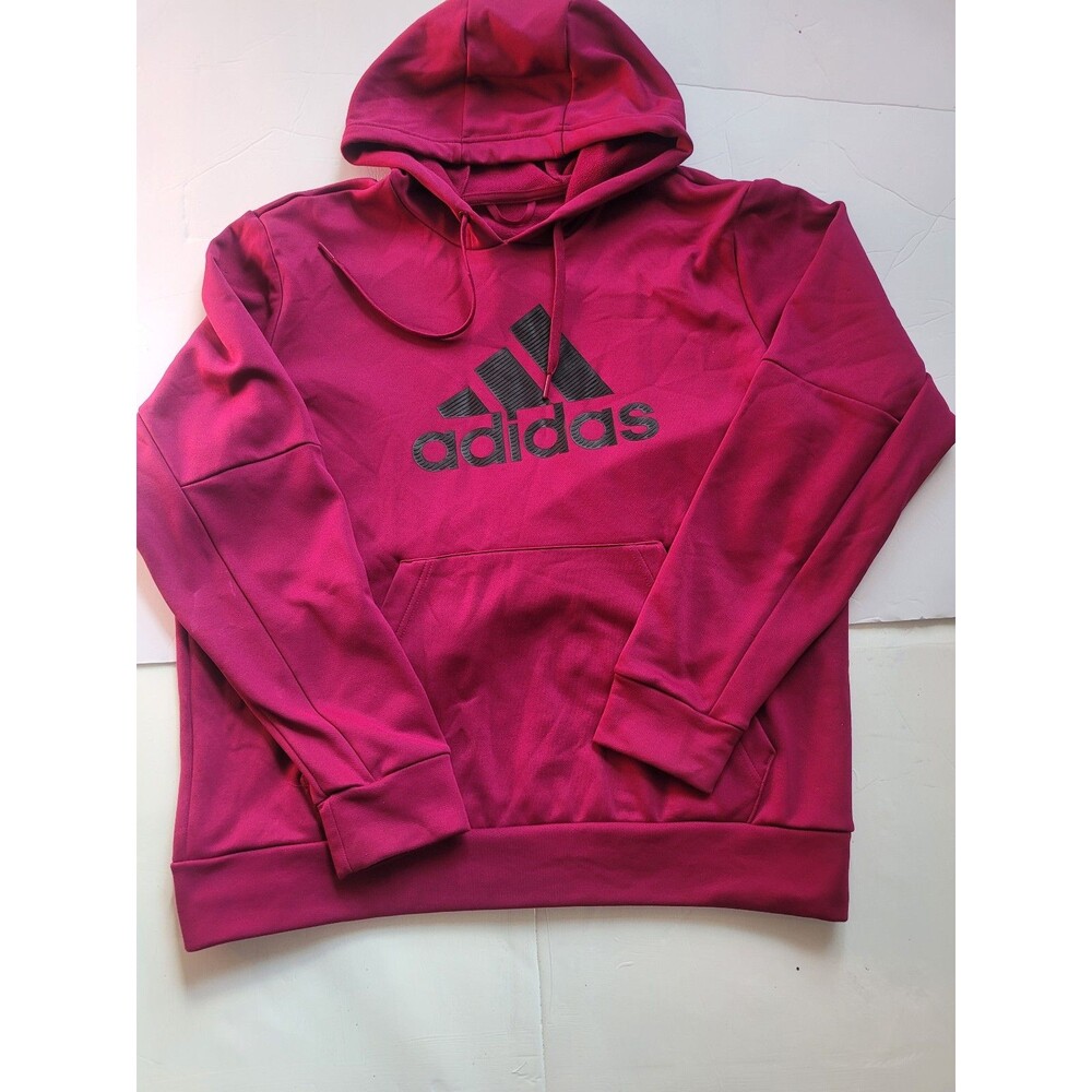 Adidas Aero-ready purp-pink hoodie size L